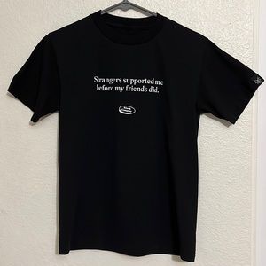 Rise & company black t shirt